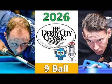 Shane Van Boening vs Marco Teutscher - 9 Ball - 2026 Derby City Classic rd 11