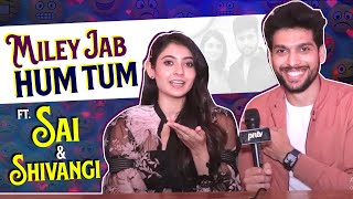 Sai Ketan & Shivangi Khedkar Play Fun Segment Miley Jab Hum Tum With PressNewsTV | Ishq Ho Jayega video