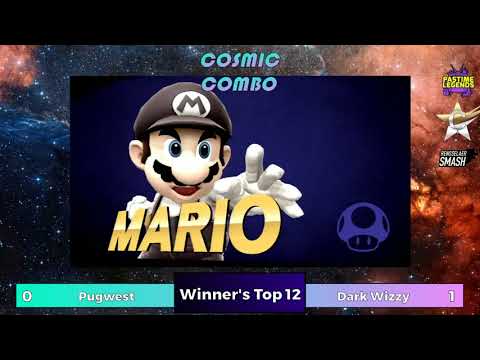 Cosmic Combo Smash 4 WS: Pugwest (Marth) vs. Dark Wizzy (Dark Wizzy)