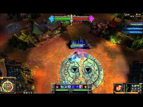 High Command Katarina Skinspotlight +( Rework Skills 2012)