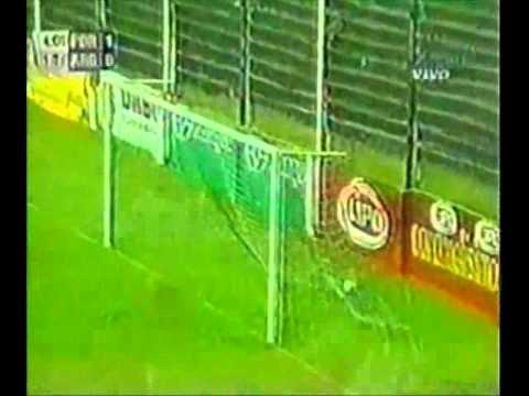El Porvenir 1, Argentinos Juniors 1 (Apertura 2003) - Gol de Diego Gottardi