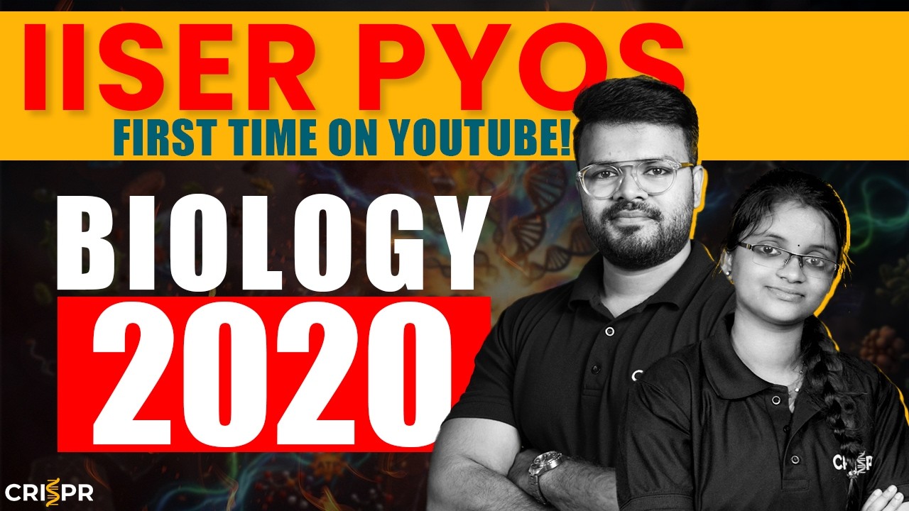 IAT 2020 Biology PYQ Solutions