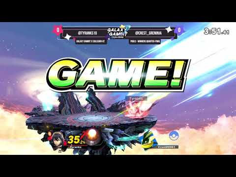 GGxC 2 - E3L Tyranks (Lucina) vs PF Crest (Greninja) - Pools Winners Quarter Final