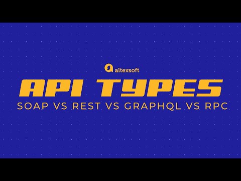 Comparing web API types: SOAP, REST, GraphQL and RPC