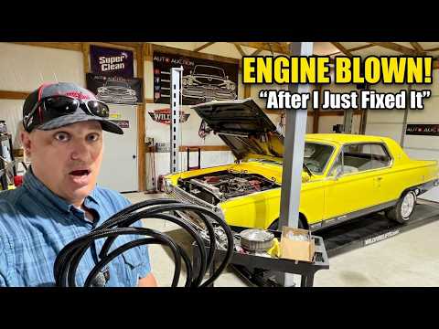I Fixed My $9,000 Dodge Dart, Did Burnouts, Then Blew the Engine — And Someone Tried to Steal It!