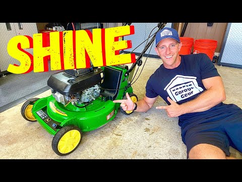 MAKE YOUR LAWN MOWER SHINE AGAIN (Good, Better & Best Methods)