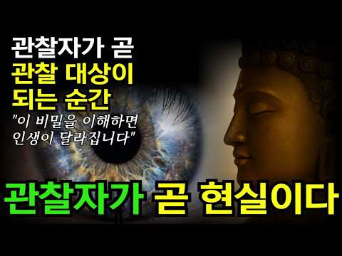 노벨상 물리학자들도 경악한 의식의 비밀과 붓다의 지혜 | 관찰자가 곧 관찰 대상이 되는 순간 열리는 의식의 비밀