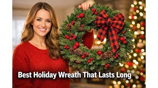 🎄 PureCosy Winter Wreath for Front Door Review: Does It Add to Your Holiday Decor? ❄️