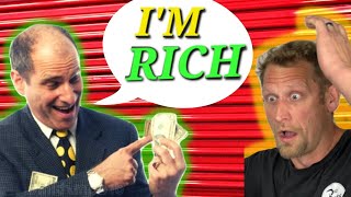 Filthy RICH Attorney LOSES UNIT! ~ $1,000s left behind in Storage Unit!