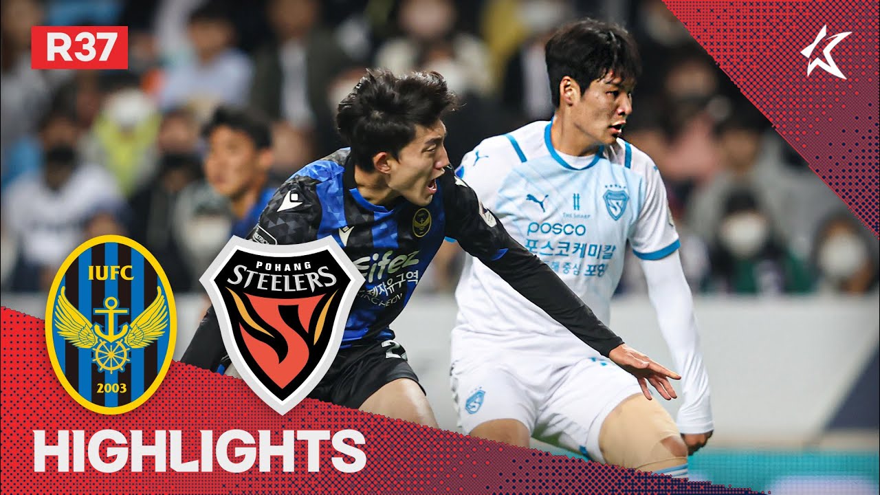 Incheon United vs Pohang Steelers highlights