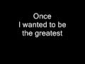 Cat Power - The Greatest (Lyrics) 