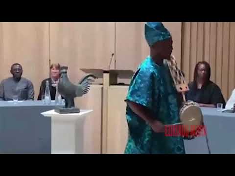 FULL VIDEO;HOW UNIVERSITY OF CAMBRIDGE RETURNED BENIN BRONZE ''OKUKOR'' OF OVER 100 YEARS TAKEN AWAY