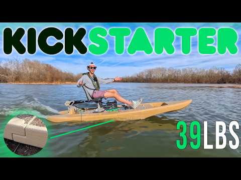 I Tested a Modular Boat from KICKSTARTER (new hull material)