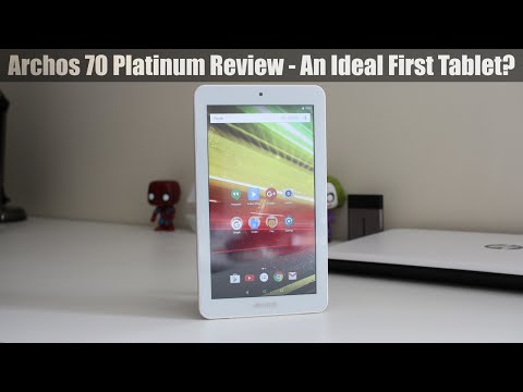Archos 70 Platinum Review - Good First Tablet?