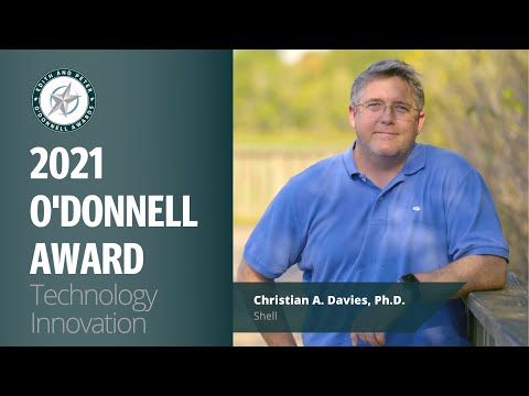 2021 O'Donnell Award in Technology Innovation: Christian A. Davies, Ph.D.