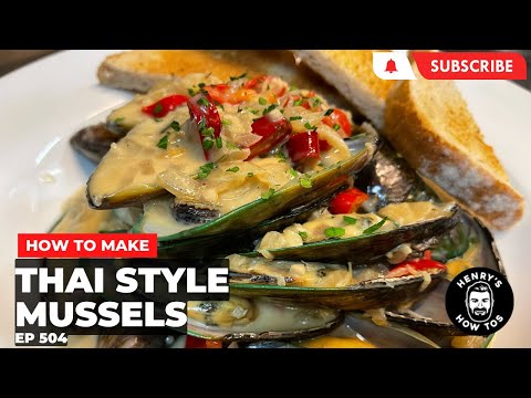 How To Make Thai Style Mussels | Ep 504