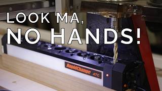 I added a tool changer to my CNC router