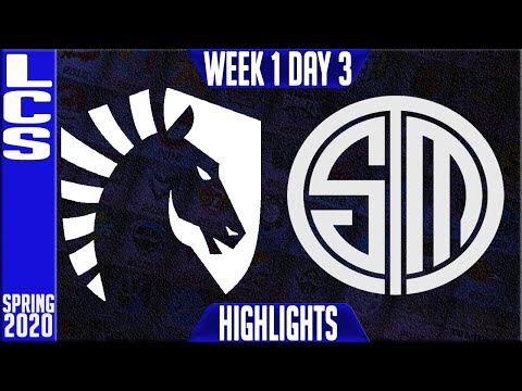 TL vs TSM Highlights | LCS Spring 2020 W1D3 | Team Liquid vs Team Solomid