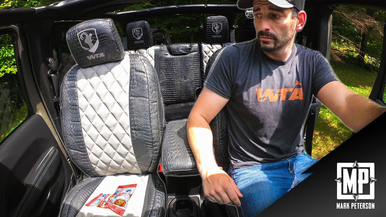 RuffTuff Custom Seat Cover Off-Road Jeep Install