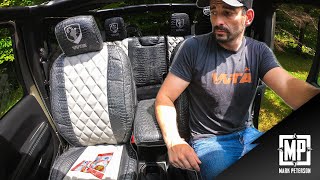 RuffTuff Custom Seat Cover Off-Road Jeep Install