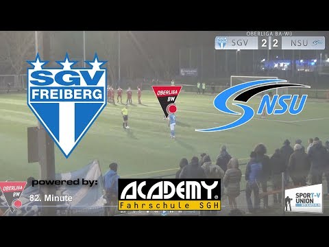 21.03.18 | SGV Freiberg - Neckarsulmer SU | Oberliga Ba-Wü | 19. Spieltag | Saison 17/18