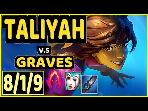 ANDA (TALIYAH) vs GRAVES - 8/1/9 KDA JUNGLE CHALLENGER GAMEPLAY - NA