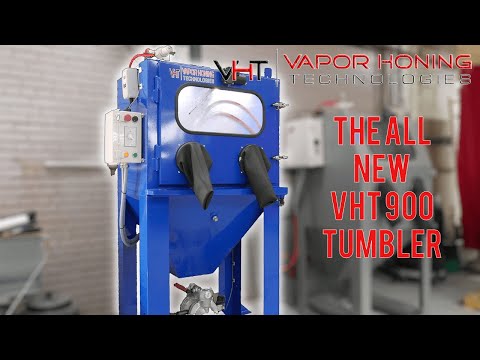 Introducing the NEW VH900 Automated Parts Washer with Removable Tumble Basket