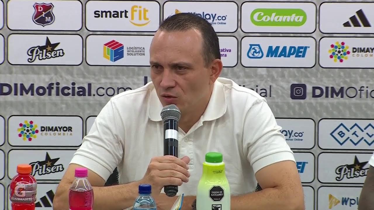 Rueda de prensa de Independiente Medellín tras triunfo ante Boyacá Chicó