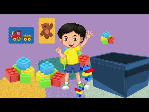 SPRZĄTANIE DZIECI 🧹 piosenka o sprzątaniu pokoju i zabawek "czas na sprzątanie" 🧹