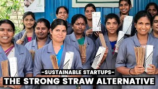Bengaluru Startup Makes 10,000 Straws a Day From Coconut Leaves!