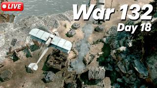🔴 FOXHOLE AIRBORNE // WAR 132 - DAY 18 // WARDEN FRONTLINE // LIVE GAMEPLAY