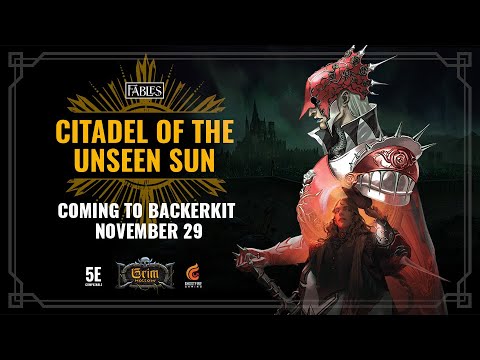 Citadel of the Unseen Sun - 5e Cinematic Trailer | Grim Hollow | TTRPG