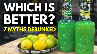 FRESH Lime Juice vs BOTTLED: The TRUTH revealed