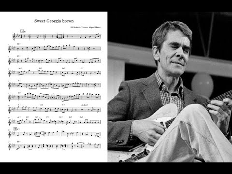 Ed Bickert   Sweet Georgia Brown Transcription