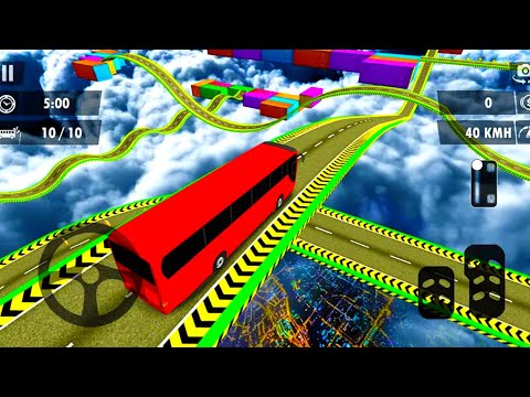 Impossible Bus Stunt Driving Game: Bus Stunt 3D - Gameplay #1