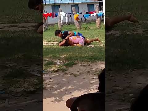 En los guires municipio cedeño del estado Bolívar hijo golpea a su mamá se llama Jesús vilera