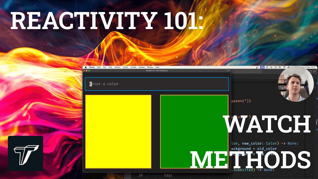 Watch methods – Textual reactivity 101