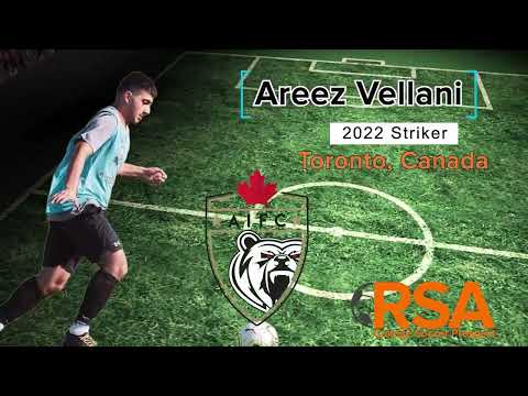 Areez Vellani, 2022 Striker, AIFC Toronto University Tour Highlights