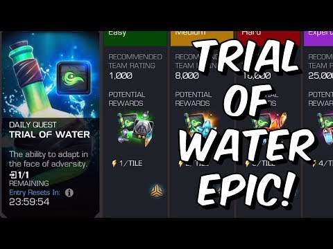 Trial Of Water Epic! - Trials Of The Alchemist Day #5 - Marvel Contest Of Champions