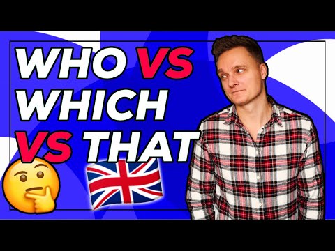 WHO / WHICH / THAT - Relativsätze/Pronomen & Contact Clauses + Übungsbeispiele | Englisch lernen