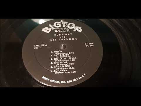 Del Shannon - His Latest Flame - 1961 Teen - BIGTOP 1303