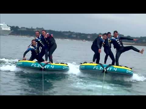 EWS Saint-Malo - Bouée tractée face à Intra-Muros