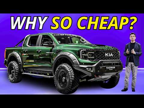 The Most POWERFULL Pickup Truck!? NEW 2026 Kia Tasman UNVEILED