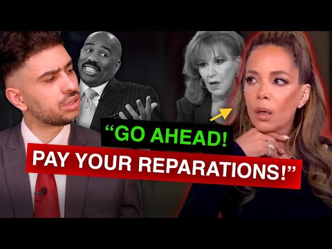 Damon PRESSED Sunny Hostin to Pay REPARATIONS for Slave-Owning Ancestors! (Satire)