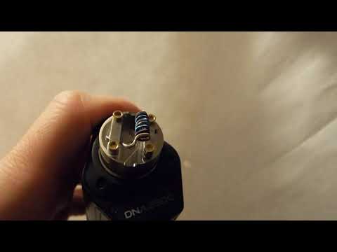 The TRVP Atomizer Dry fire a coil Video 1
