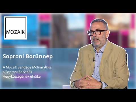 Mozaik – Soproni Borünnep – vendég: Molnár Ákos