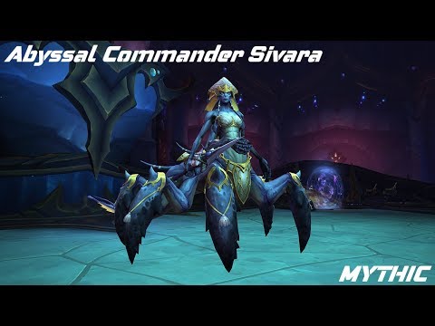 WoW: Battle for Azeroth - Resolve vs Abyssal Commander Sivara (Mythic) - Havoc Demon Hunter PoV