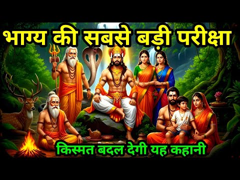 एक राजा के भाग्य की सबसे बड़ी परीक्षा | hindi stories | motivation story | bhagwat geeta | #krishna