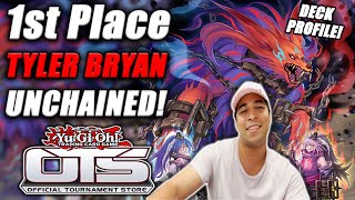 Yu-Gi-Oh! OTS 1st Place: Unchained Deck Profile [ft. Tyler Bryan] UNCHAINED GANG RISE UP