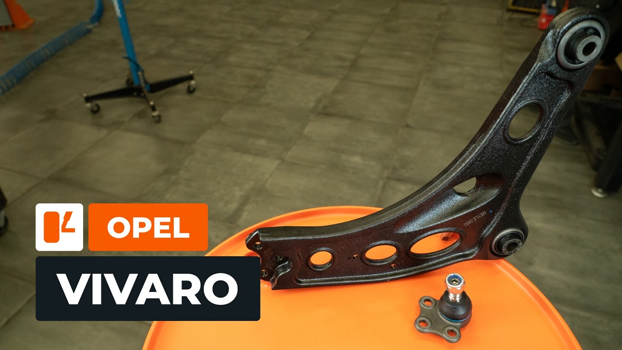 Jak wymienić sworzeń wahacza przód w Opel Vivaro A van - poradnik naprawy
